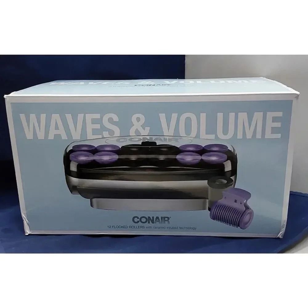 Conair Purple Waves & Volume Heated Rollers